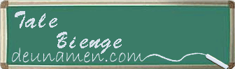 Tale Bienge Visitenkarte